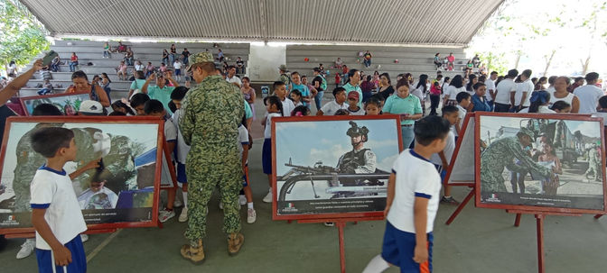 Conociendo al Ejército: Exposición Fotográfica y Militar en Álamo, Veracruz