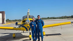 Oficial de la Armada de México se convierte en la Primera mujer Instructora de Vuelo de la Escuela de Aviación Naval