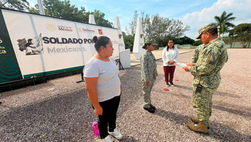 Sueño cumplido: Ejército convierte en realidad el anhelo de ser soldado por un día en Cd. Cuauhtémoc, Ver.