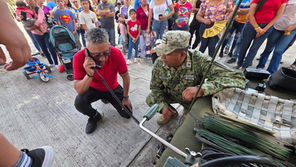 Ejercito Mexicano realiza un sorprendente Paseo Dominical.
