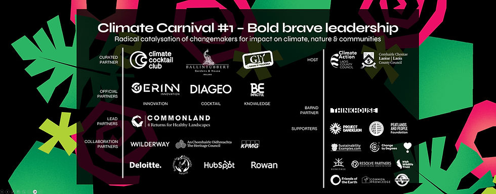 Climate Carnival #1 - Bold brave leadership