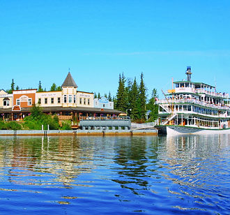 Riveroat Discovery on the Chena River -