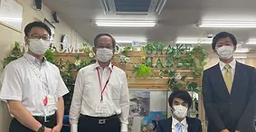 赤い羽根共同募金様とプレゼン！！