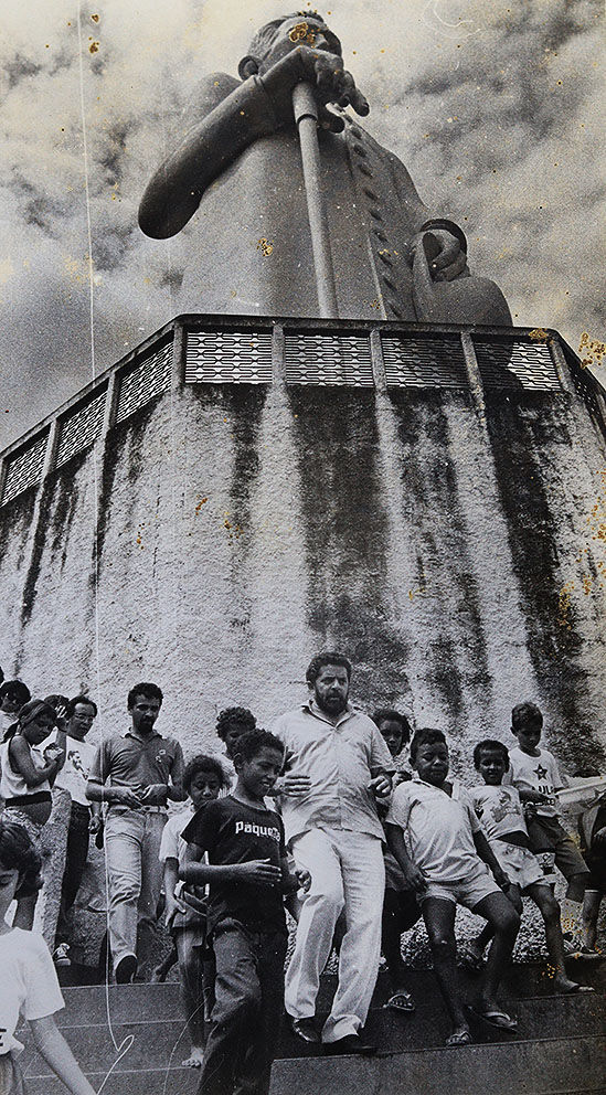 ©Luiz Morier - Lula em primeira campanha para presidente em Juazeiro do Norte -1989