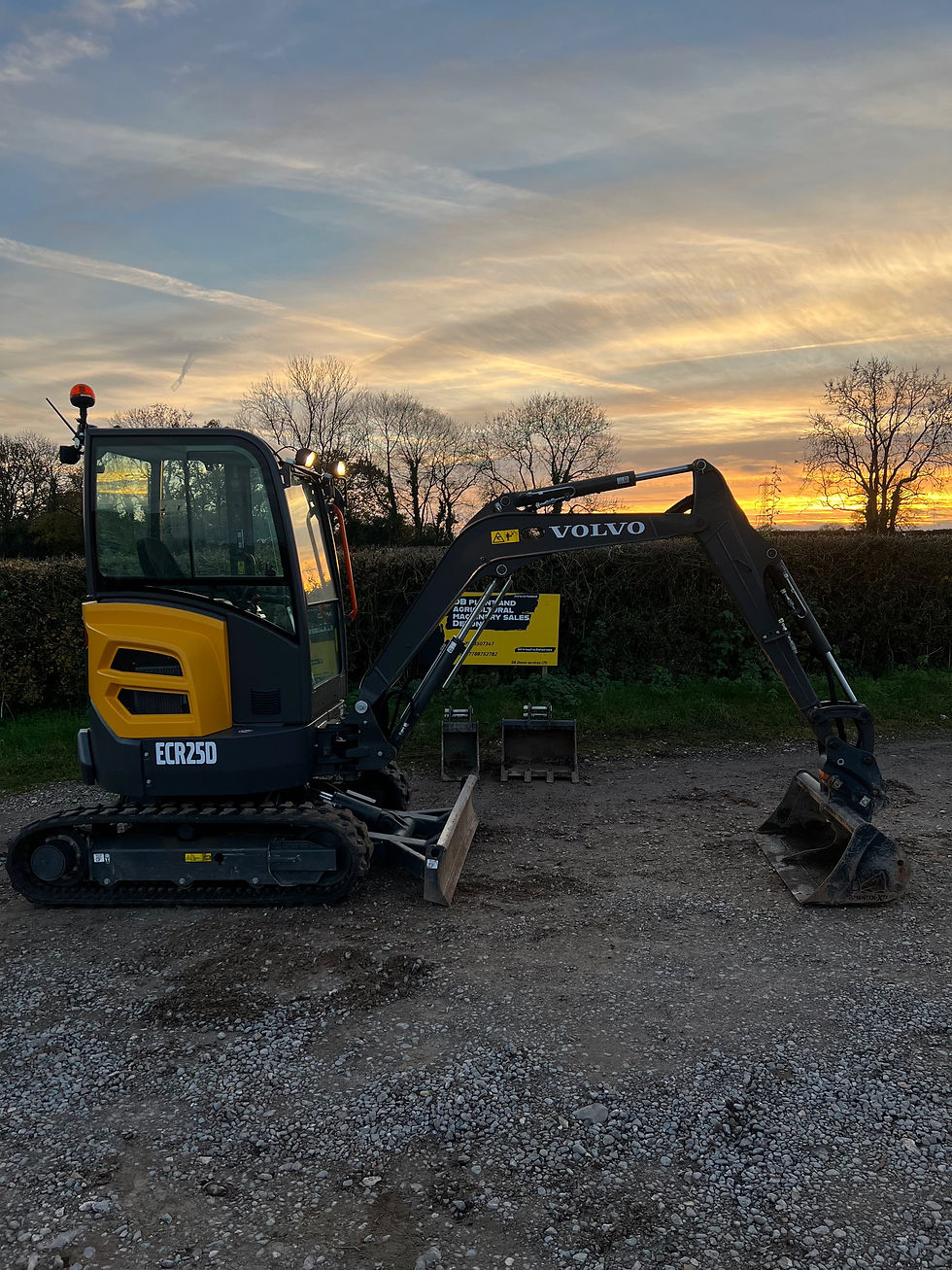 Thumbnail: SOLD!! 2023 Volvo ecr25d 2.7 ton excavator 130 hours Hydraulic hitch auto idol 