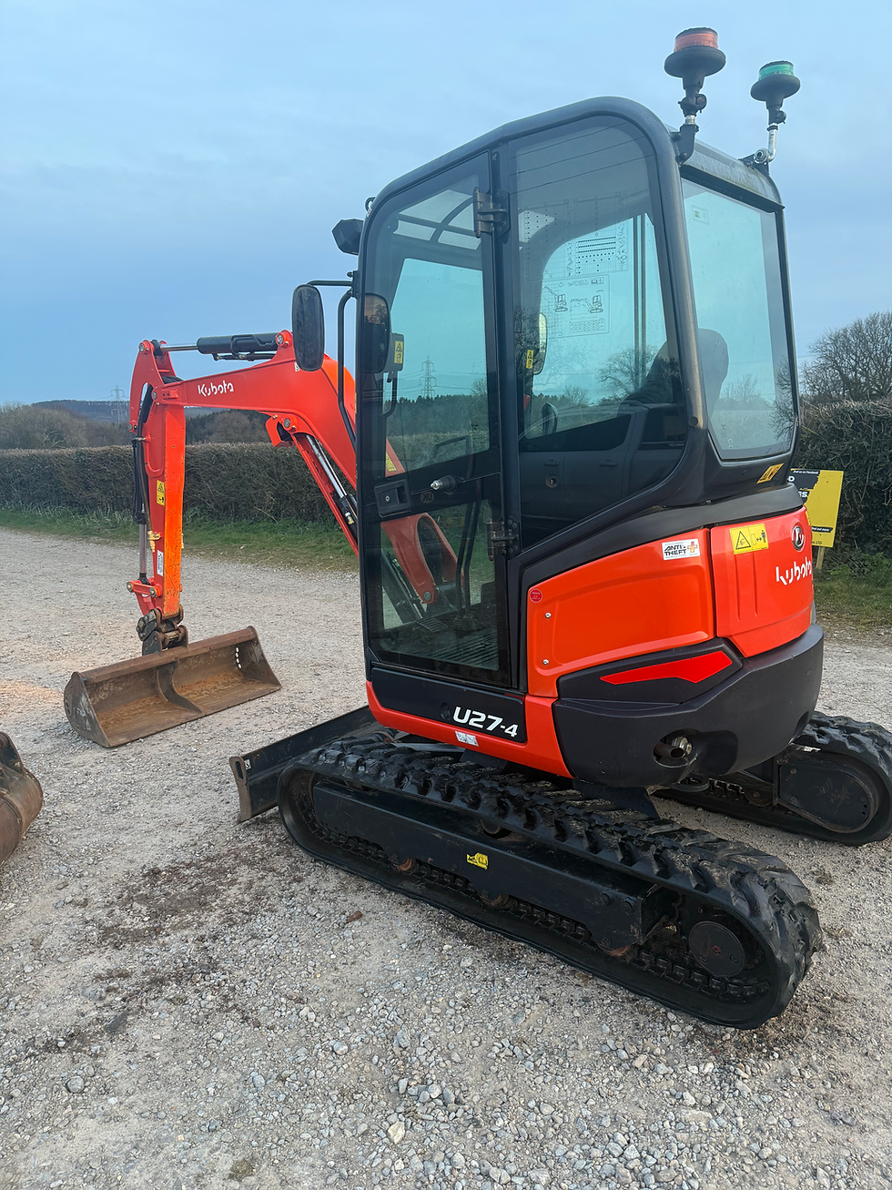 Thumbnail: SOLD! 2021 Kubota U27-4, 936 Hours! 4 buckets  SOLD! 