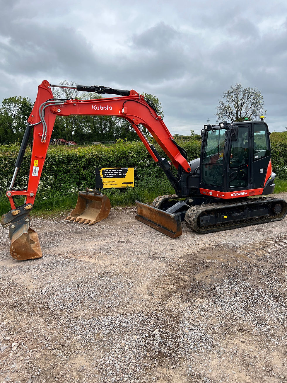 Thumbnail: 2023 Kubota KX085-5 Only 182 HOURS 2 buckets, 12 month WARRANTY 