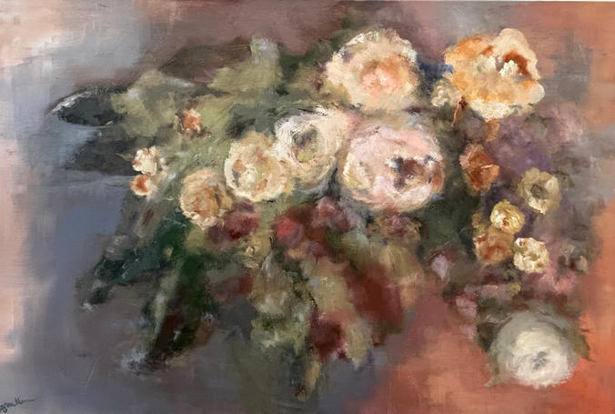 Abstract Rose Flowers