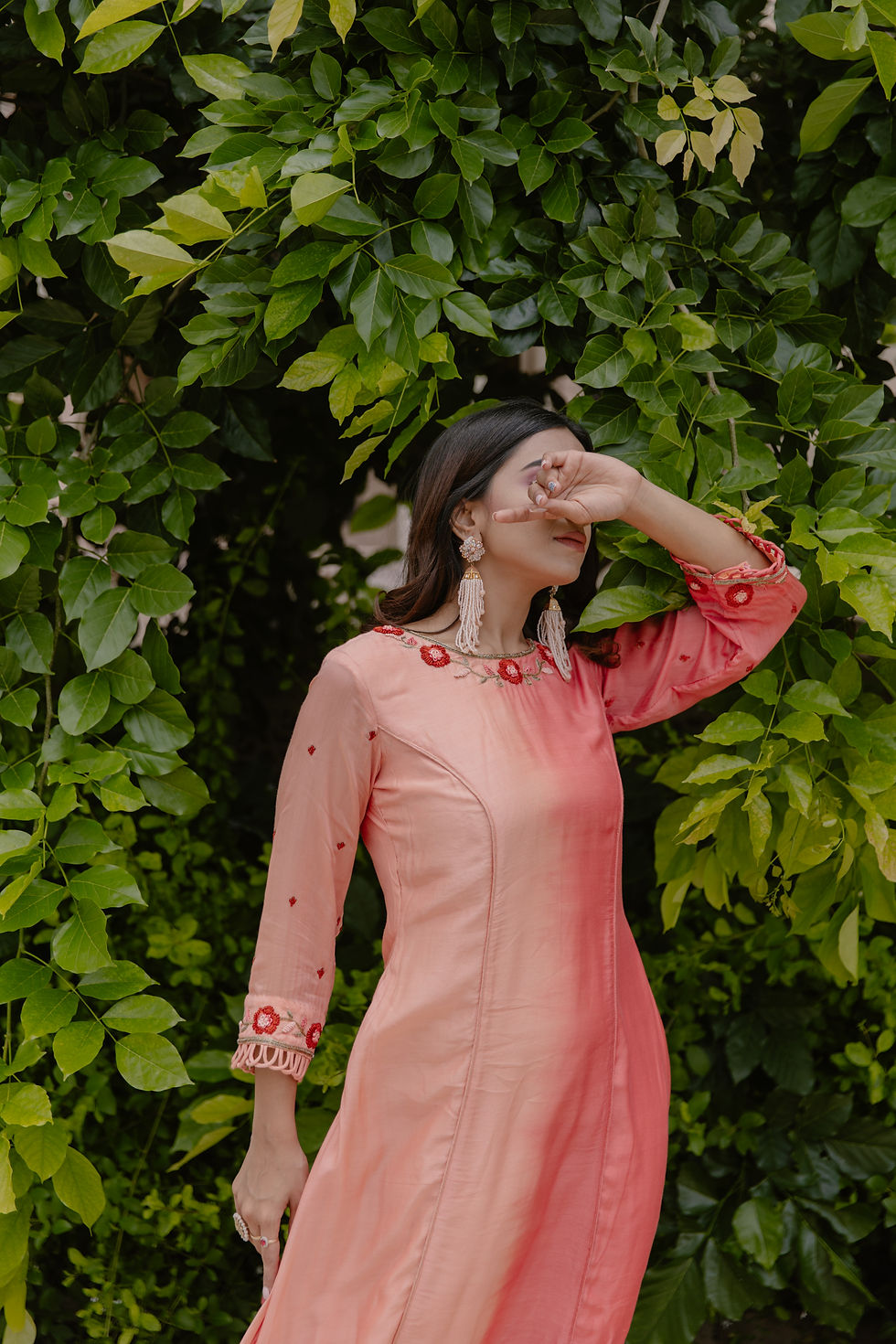 Thumbnail: Peach Ombre Suit
