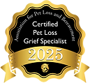 APLB Certified Pet Loss Grief Specialist Badge