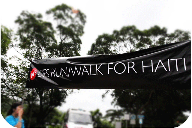 DFS Run/Walk for Haiti BBQ for 700
