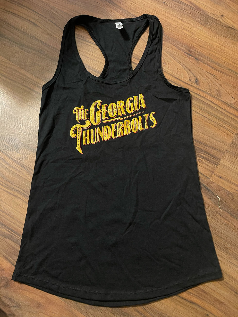 The Georgia Thunderbolts Ladies Racerback Tank Top