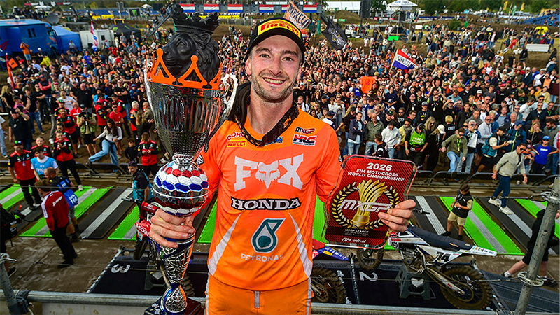 Jeffrey Herlings gana en casa y acaricia el título