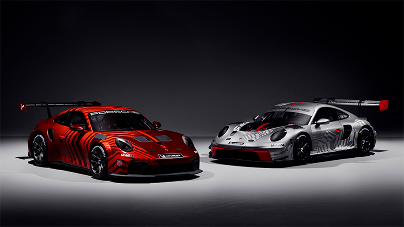 Dos Porsche 911 GT3 R de la nueva generación que debutarán en pista en 2026