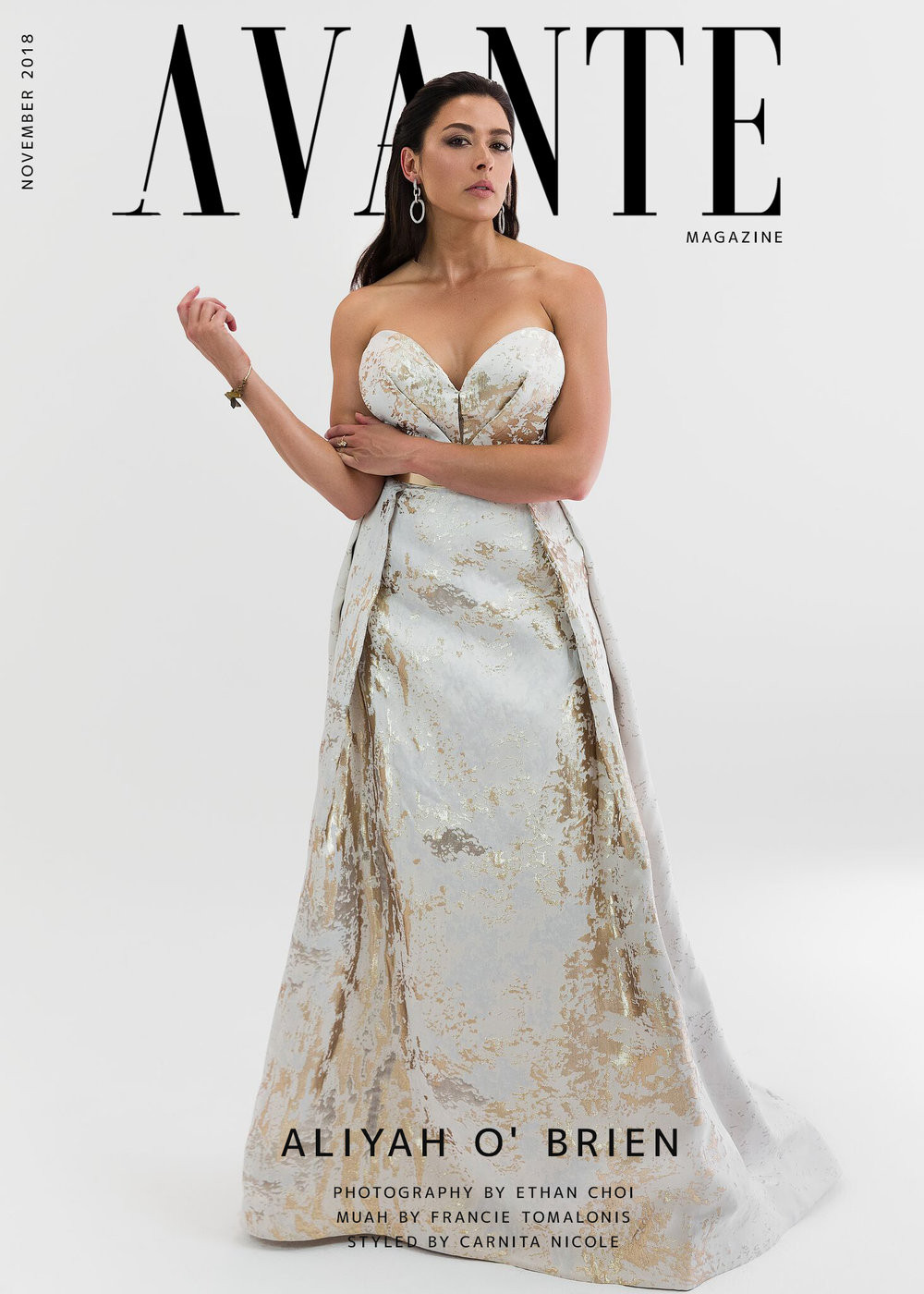 HAIR + MAKEUP - ALIYAH O'BRIEN X AVANTE MAGAZINE