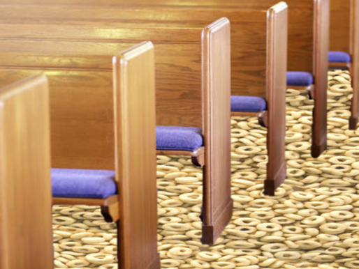 LDS Church Installs New Cheerio-Print Chapel Floors