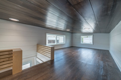 Large tiny home by Movable Roots.