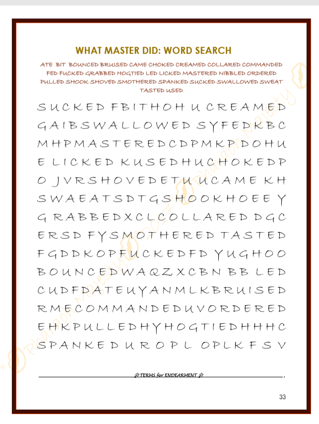 Thumbnail: Terms for Endearement