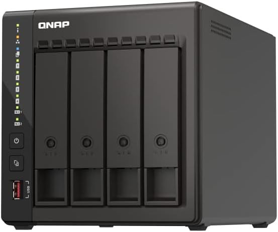 QNAP TS-453E 4 Bay Tower NAS (8GB RAM)