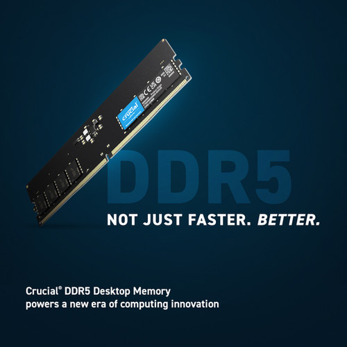 Crucial 16GB DDR5-4800 UDIMM (CT16G48C40U5) | MMAX Group (Canada)