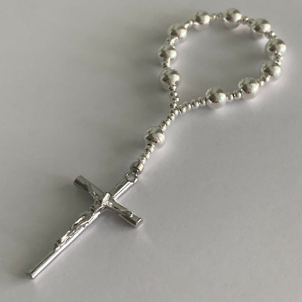 Thumbnail: Silverball Rosary(은볼 1단 묵주)