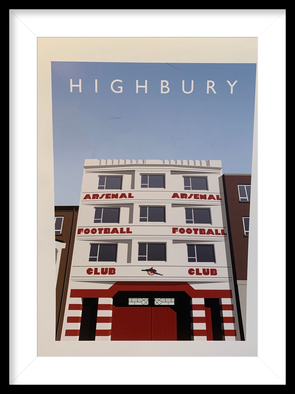 West stand Print 