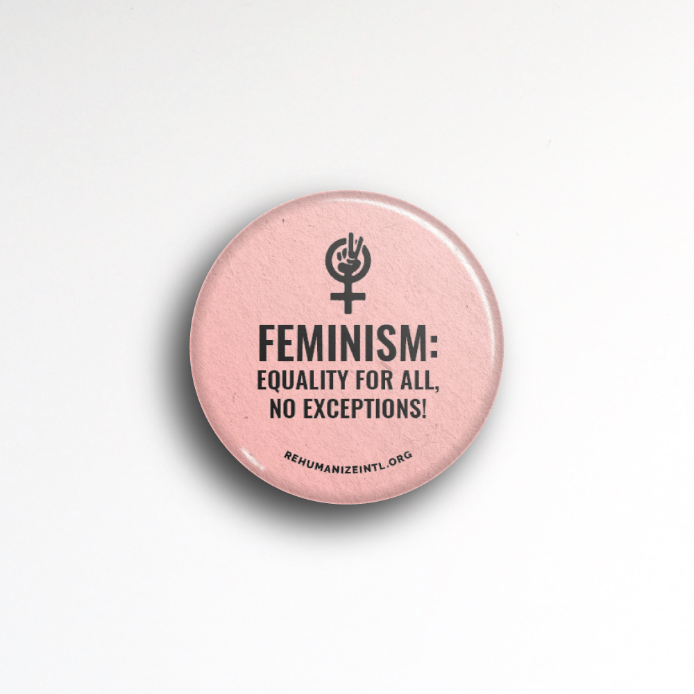Feminism: Equality Button