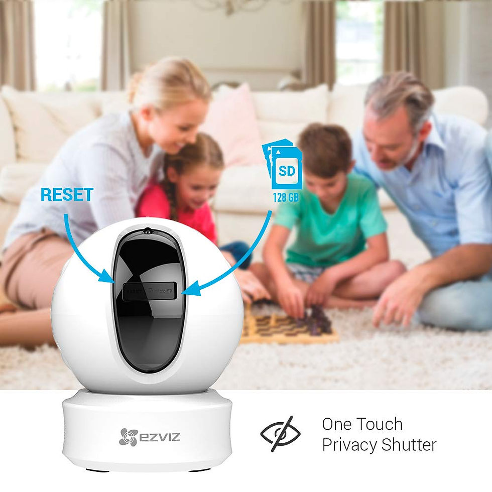 थंबनेल: EZVIZ Wi-Fi 2MP Pan Tilt 1080p Wireless Baby Monitor Camera (C6N)