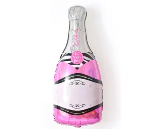 Champagne bottle $8