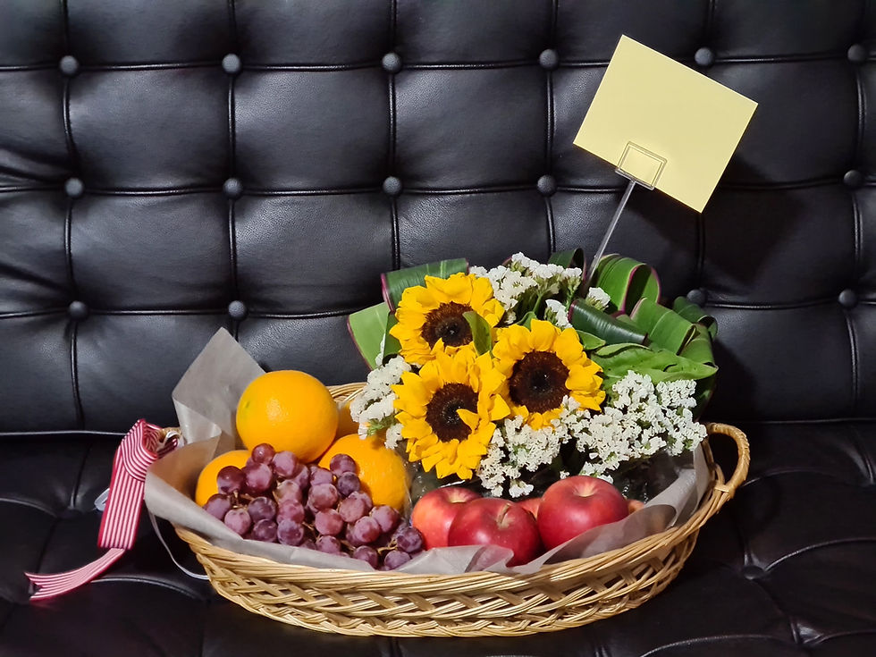 Flower and Fruit Basket