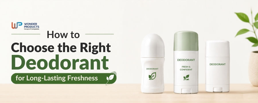 How to Choose the Right Deodorant for Long-Lasting Freshness