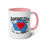 Thumbnail: Antarctica The Last Wilderness Love Heart Mug, 11oz - Vintage Antarctica