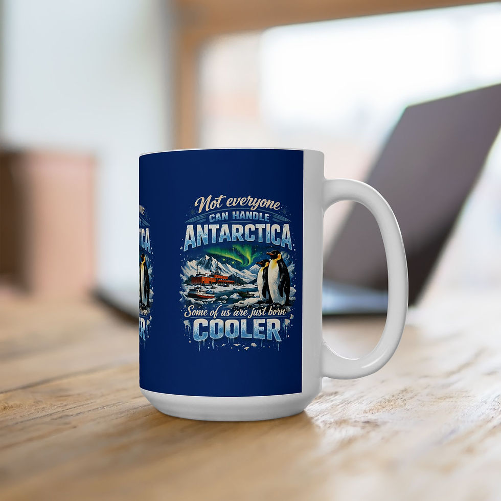 Thumbnail: Some of us are just born cooler! Antarctica Tea Coffee Cup