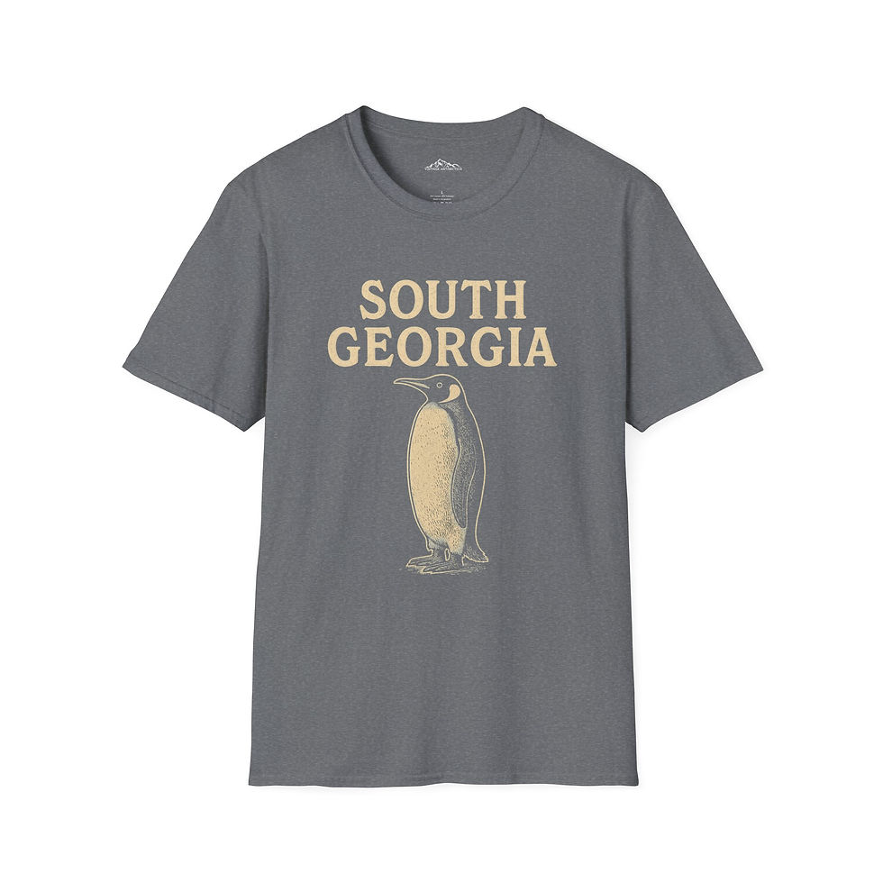 Thumbnail: South Georgia Classic Tee. Unisex T-Shirt from Vintage Antarctica
