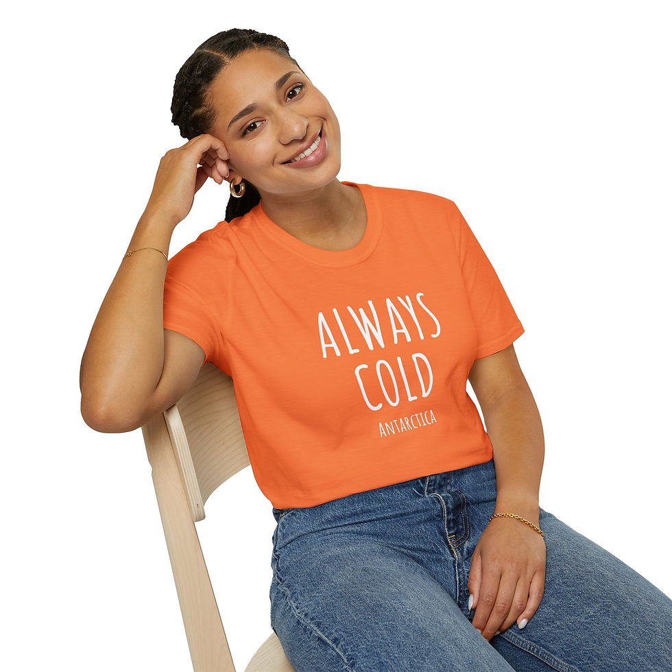 Thumbnail: Always Cold Antarctica Ice Vintage Antarctica Unisex T-Shirt