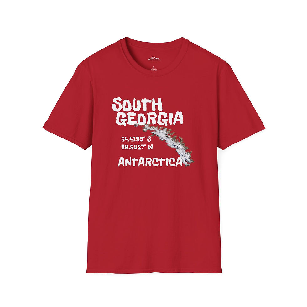 Thumbnail: South Georgia Travel Cruise Souvenir  Antarctica Unisex Tee Shirt