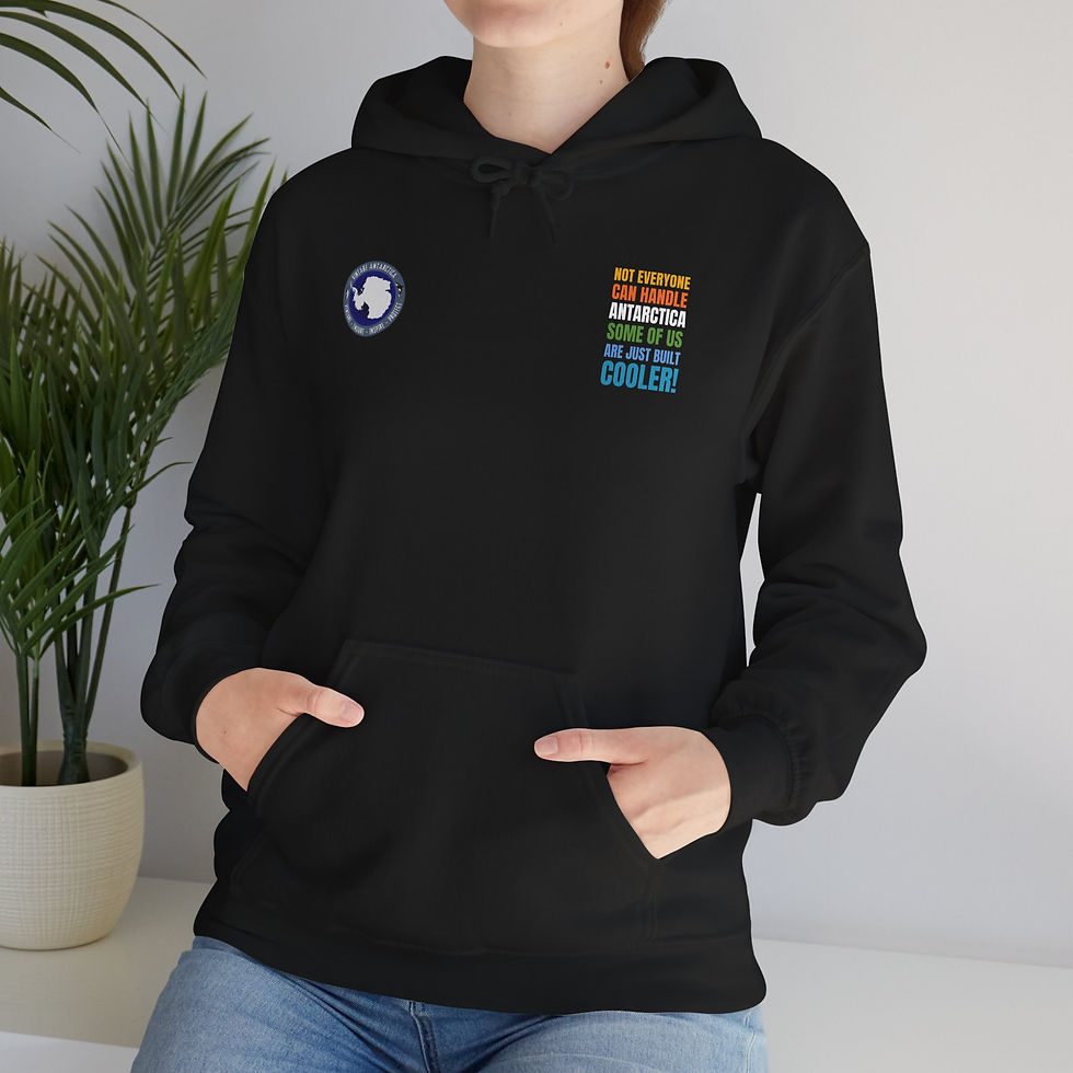 Thumbnail: Not Everyone Can Handle Antarctica 3 Hoodie Unisex Sweatshirt Polar Veterans