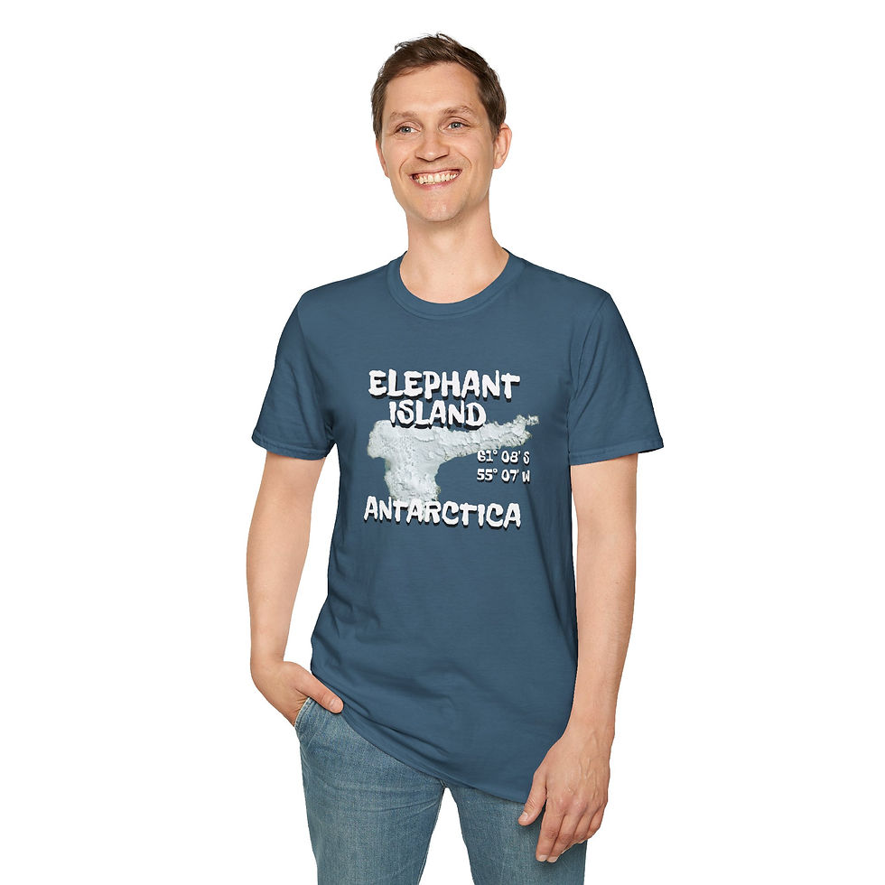 Thumbnail: Elephant Island Antarctica Unisex Tee Shirt