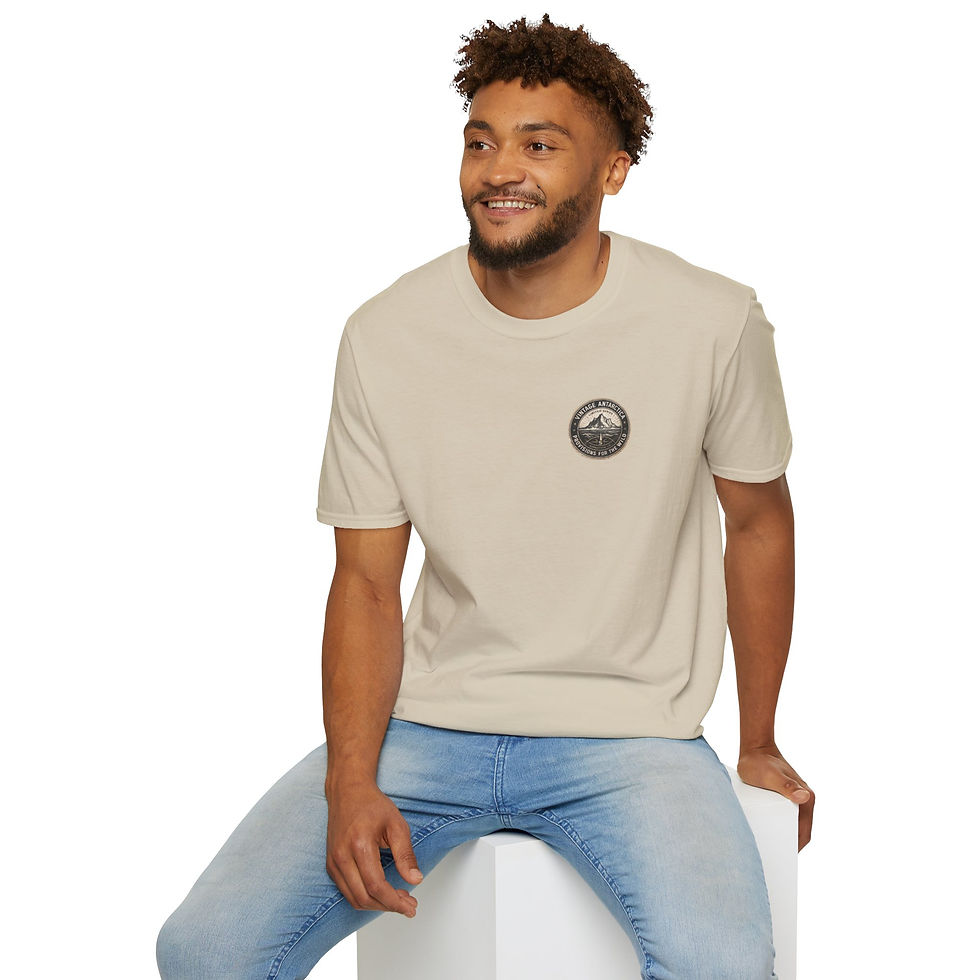 Thumbnail: Classic Antarctica Ice Vintage Antarctica Unisex T-Shirt