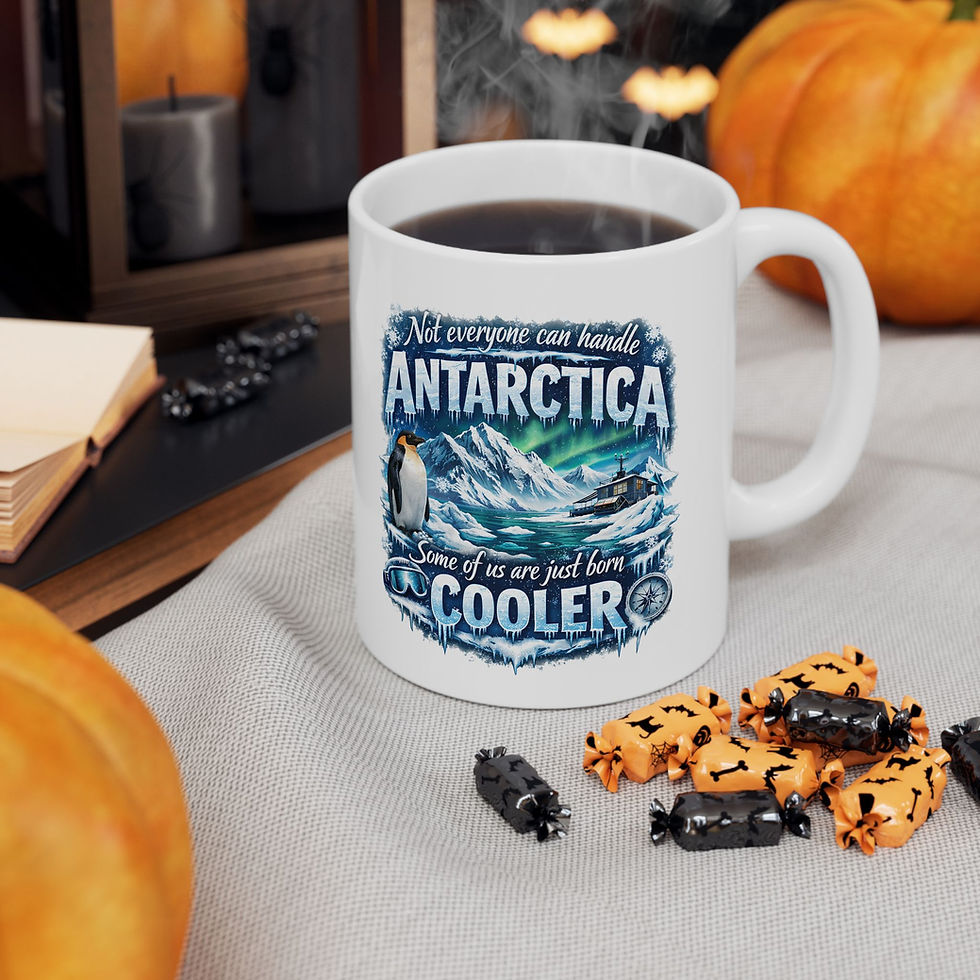 Thumbnail: Some of us are just born cooler! Ice White Antarctica Tea Coffee Cup