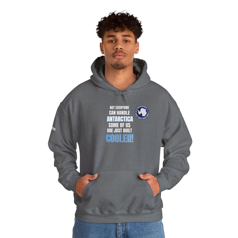 Thumbnail: Not Everyone Can Handle Antarctica 3 Hoodie Unisex Sweatshirt Polar Veterans