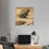 Thumbnail: Elephant Island Landing 1917 Vintage Antarctica Editions. Sepia Art Canvas