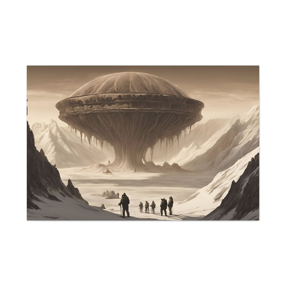 Thumbnail: Erebus Death Valley Discovery. Harper Gerrard 2024 Vintage Antarctica Canvas