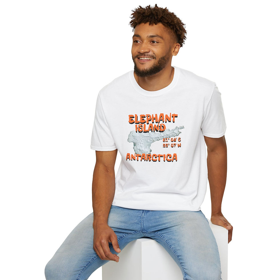 Thumbnail: Elephant Island Antarctica Unisex Tee Shirt