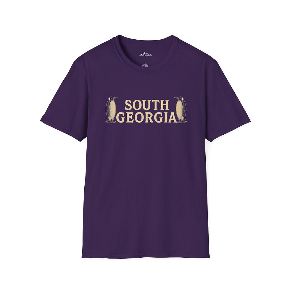 Thumbnail: South Georgia Classic Tee II. Unisex T-Shirt from Vintage Antarctica