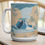 Thumbnail: Antarctica Cartographic  11oz, 15oz Mug. Vintage Antarctica. 
