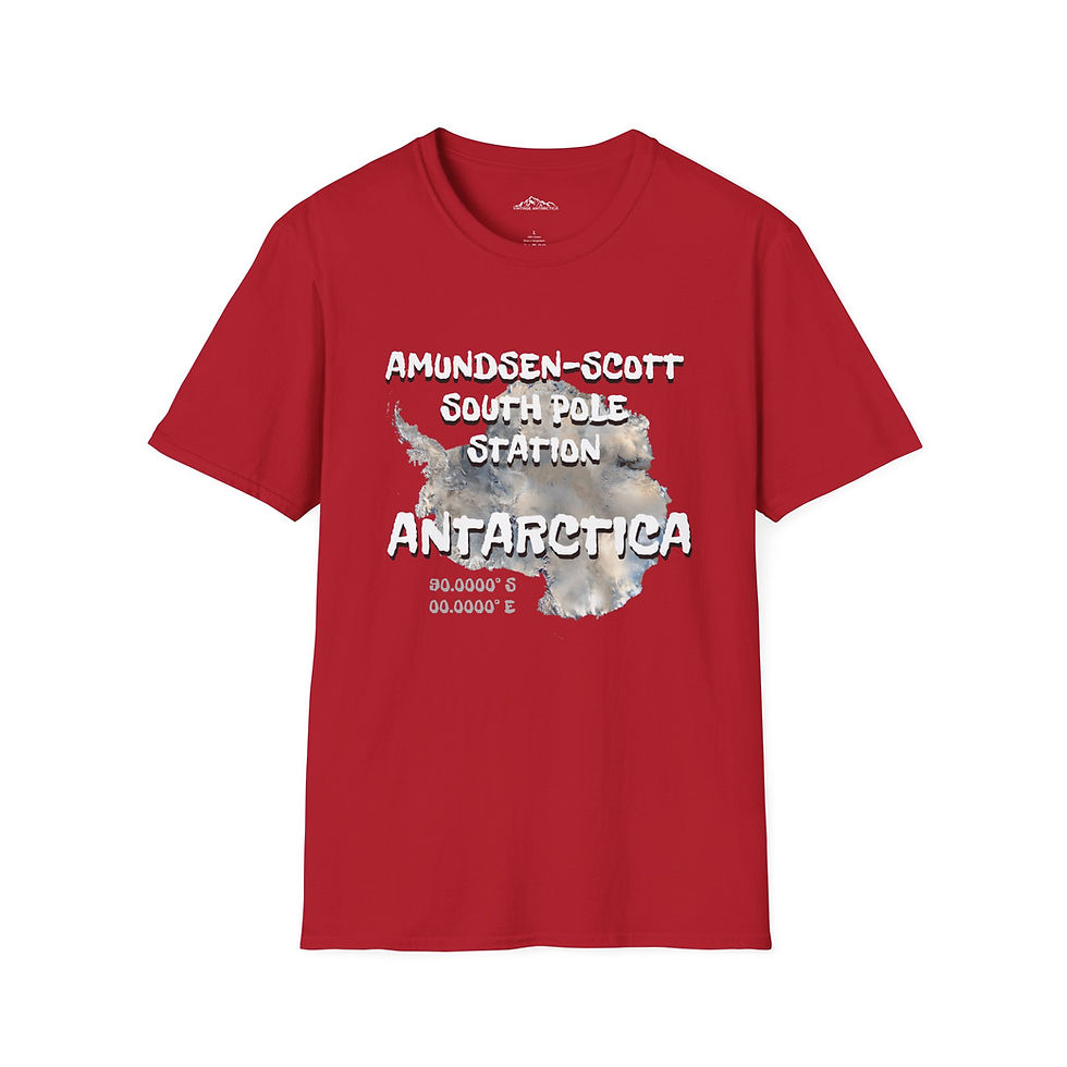 Thumbnail: Amundsen Scott South Pole Station Antarctic Base Special Souvenir Unisex T Shirt