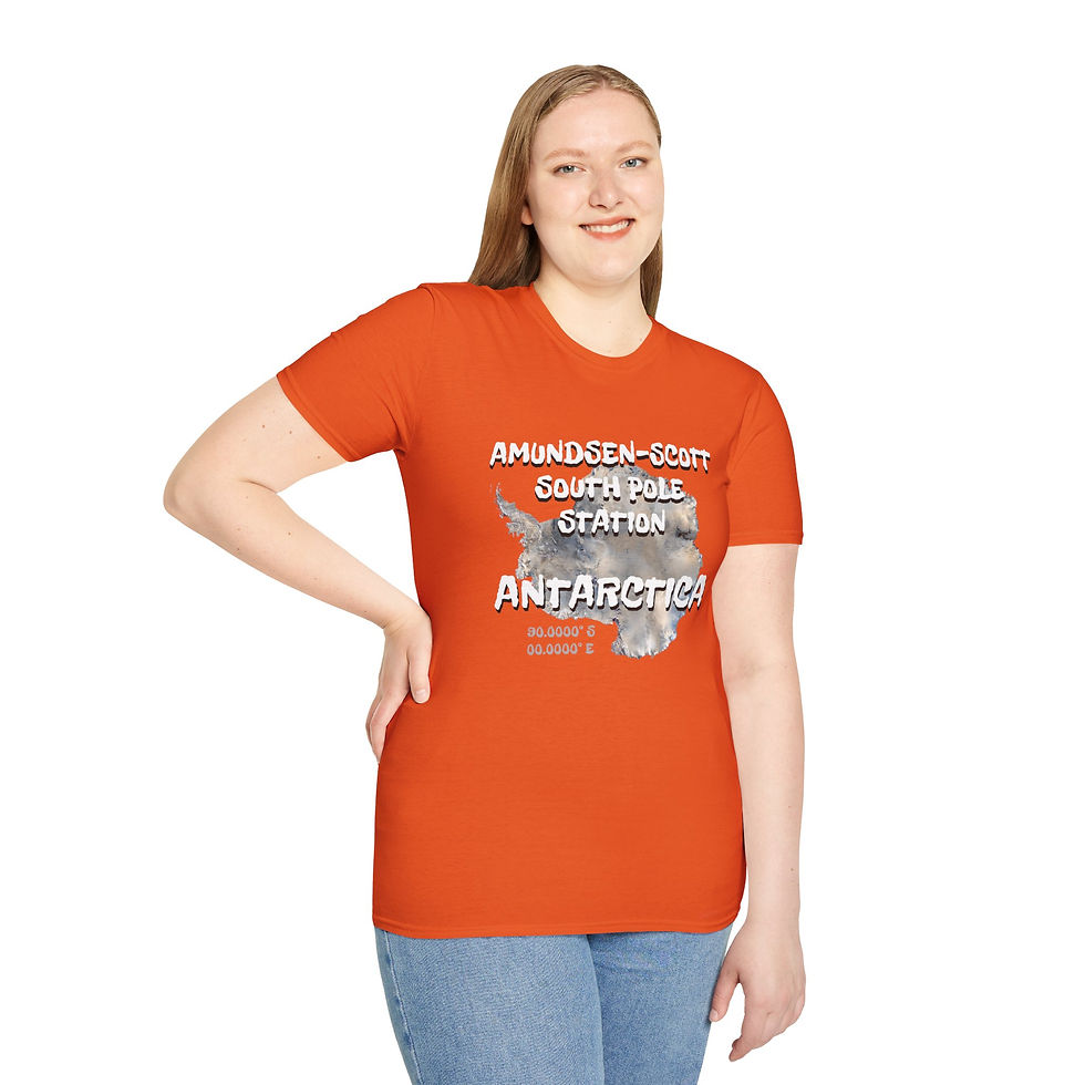 Thumbnail: Amundsen Scott South Pole Station Antarctic Base Special Souvenir Unisex T Shirt