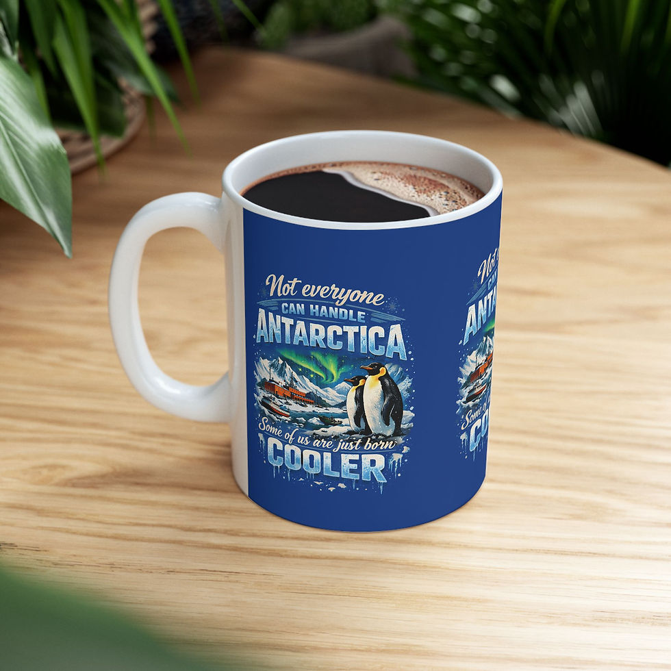 Thumbnail: Some of us are just born cooler! Antarctica Tea Coffee Cup