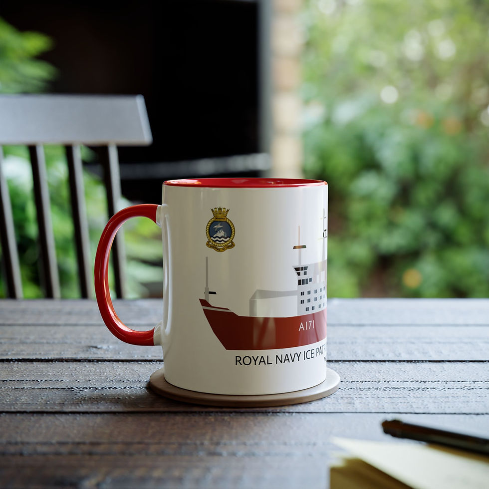 Thumbnail: HMS Endurance A171  Coffee Mug  11oz Drinkware Antarctica Royal Navy Icebreaker